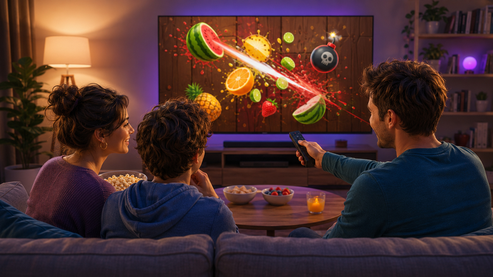 A fixed mode and consistent controller handover make couch score challenges fairer