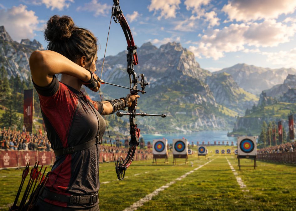 Archery Arena turns pre-shot judgment, alignment and release into the central challenge