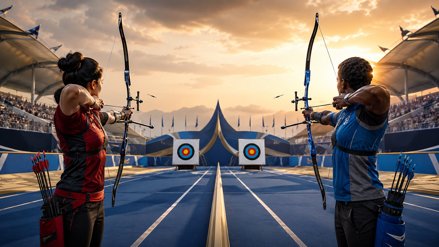Parallel lanes make real-time competition a test of repeatable shot quality