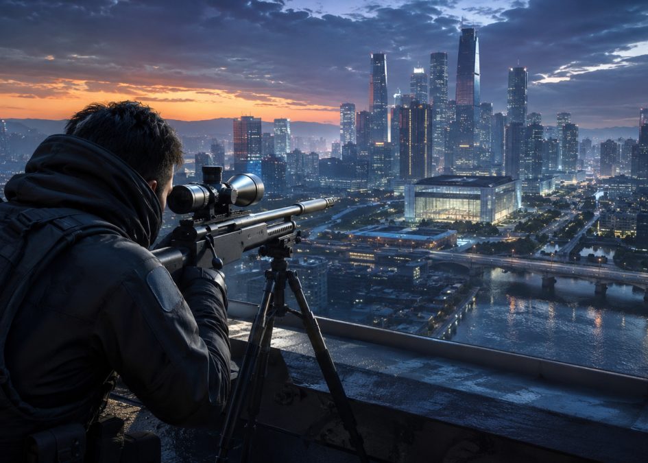 A precision mission begins with observation, target confirmation and controlled action