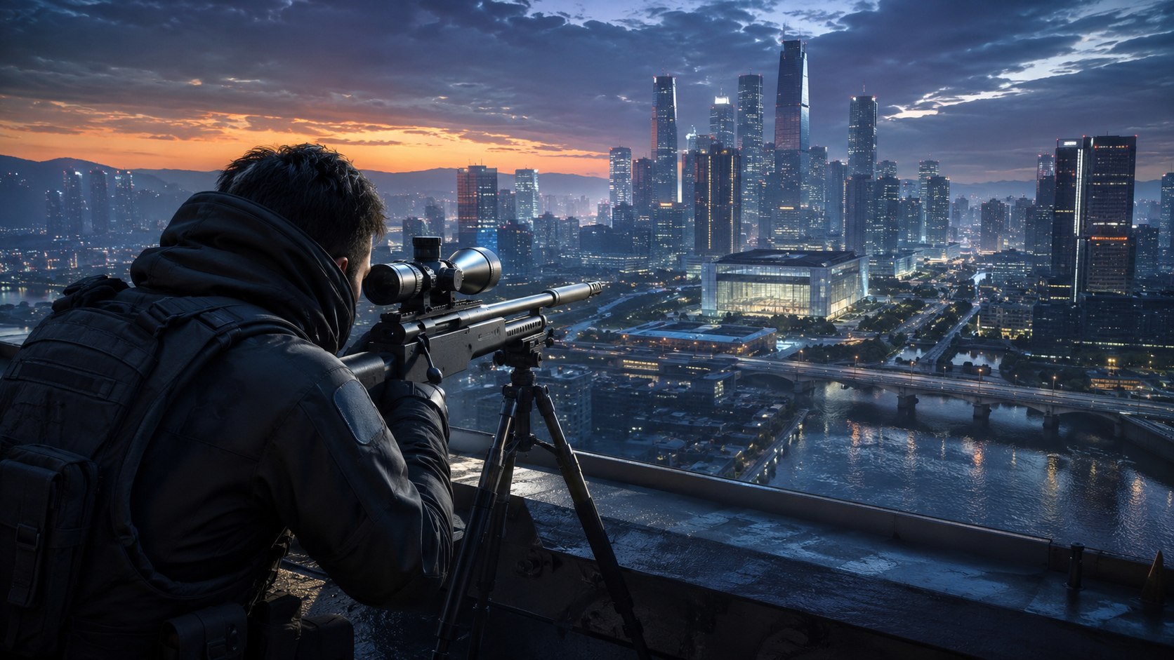 A precision mission begins with observation, target confirmation and controlled action