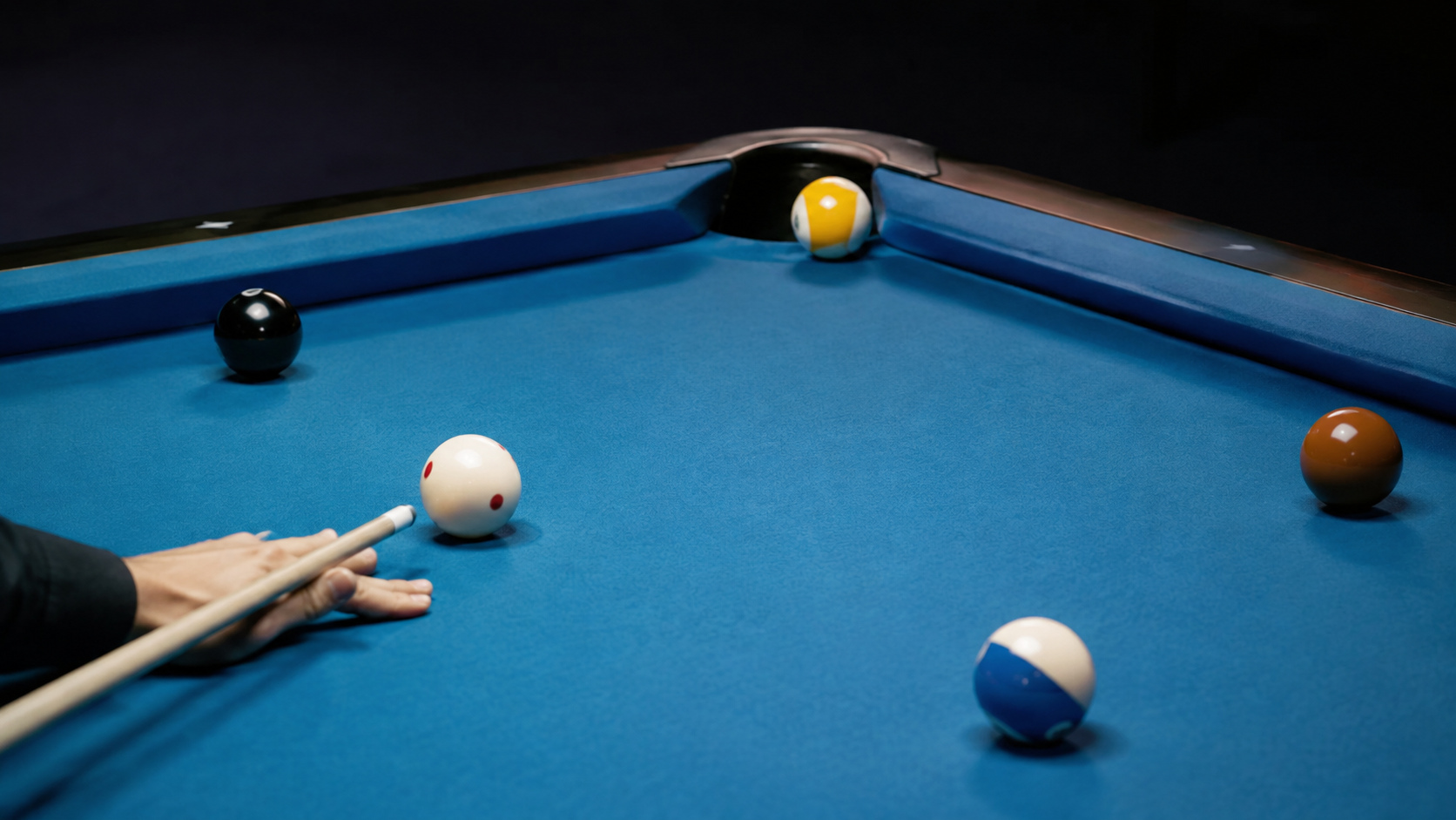 Aim, power and spin solve different parts of the same positional problem