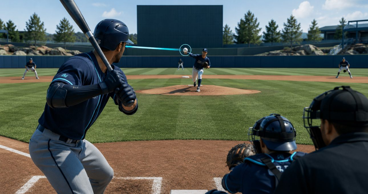 Pitch recognition begins at release, before the batter commits to the swing