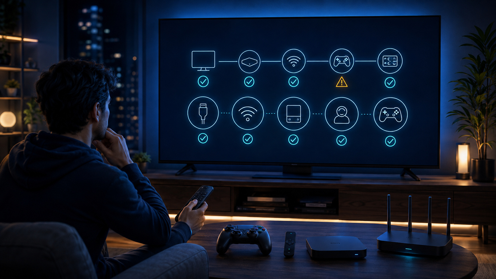 Troubleshoot the device, network, account and input layers before treating the game as the cause