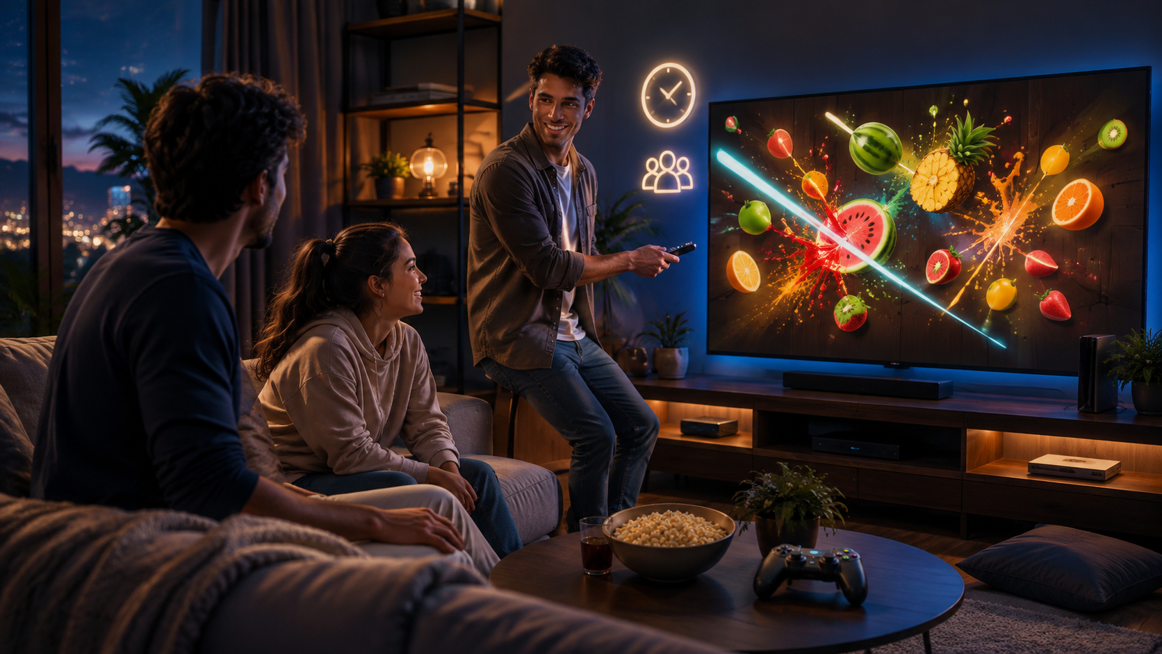 Short arcade play can suit a shared session when setup, controls and access are already confirmed