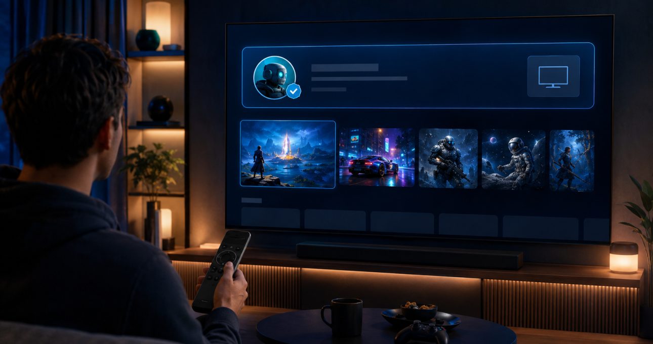 Start with the verified developer, then open the exact television listing rather than choosing by icon alone