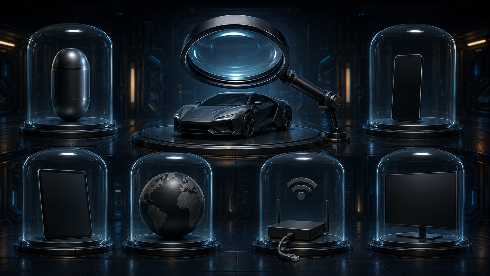 Original editorial illustration: product identity, device, territory and connectivity remain separate neutral checks before installation
