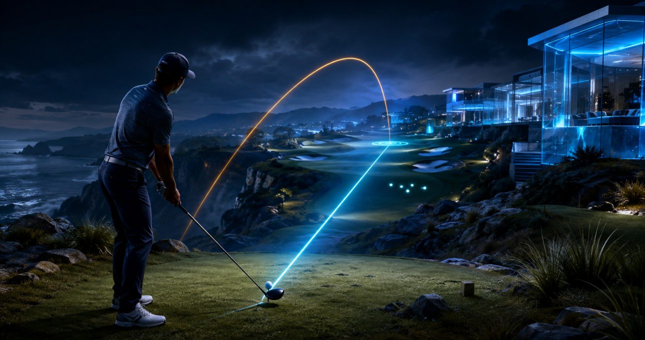 Choose the landing line first, then adjust power from the visible result