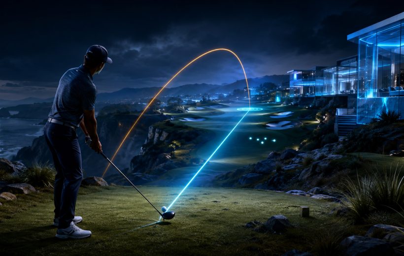 Choose the landing line first, then adjust power from the visible result