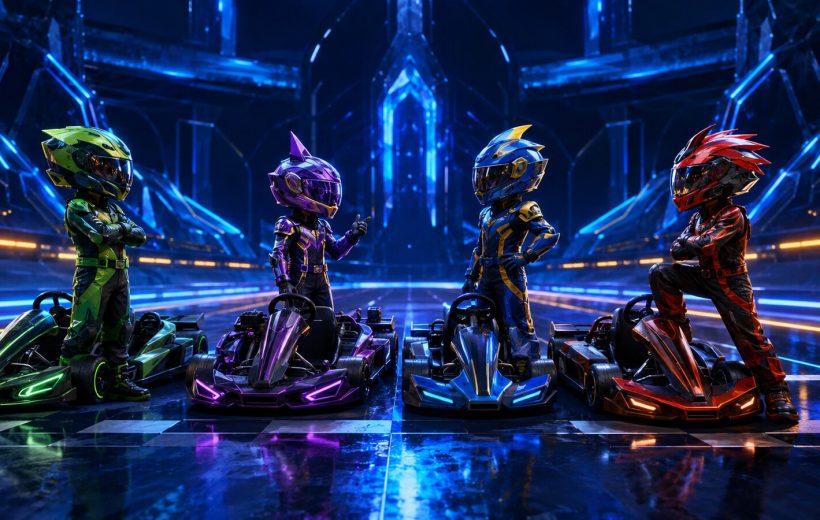A readable roster gives every racer an immediate visual identity