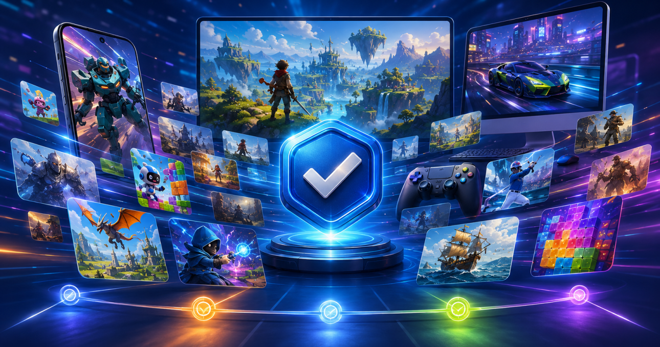 Portfolio claims become useful when games, platforms and milestones are tied to verifiable public records